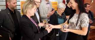 Tävling: Vilket parti kan odla fram den högsta solrosen och stötta näringslivet?