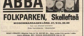 Abba-annons får Skellefteborna att bli nostalgiska