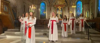 Efter pandemiuppehållet – lucia tillbaka i Vårfrukyrkan