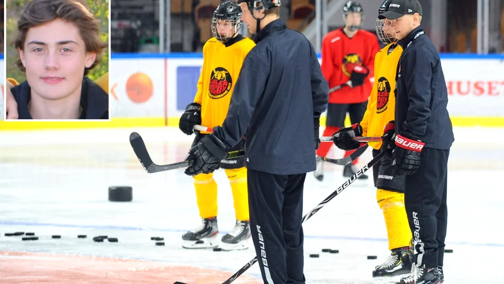 Gustav Bäckström, Piteå Hockey, får en plats i hockeygymnasiet i Luleå nästa säsong.