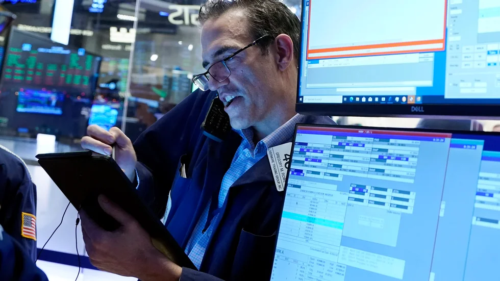 Nedåt på Wall Street. Arkivbild.