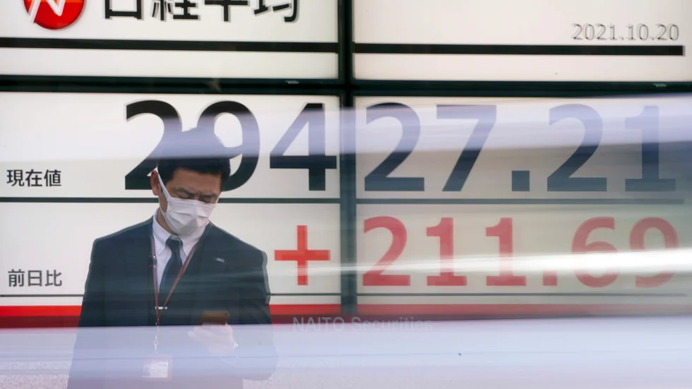 Tokyos Nikkei|225-index största lyft på sju veckor. Arkivbild.