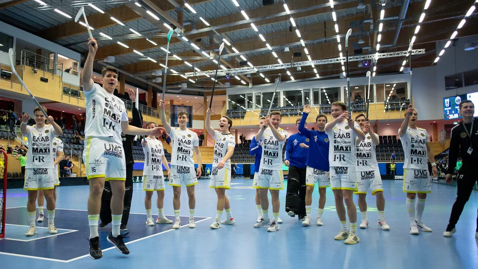 Blomqvist var sprudlande glad efter segern. 