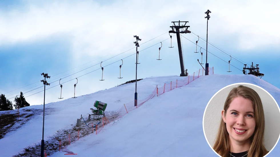 Emma Härenstam, meteorolog på SMHI.