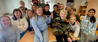 Klass 5A på Bergretenskolan till kvartsfinal i Vi i femman – enda klassen från Enköping som gått vidare