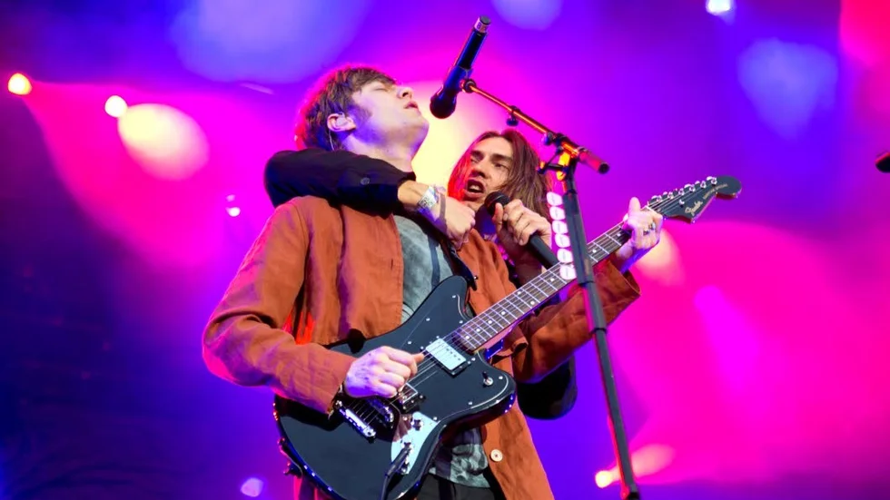 Bekanta. Mando Diao återkommer till Bråvallascenen. Här från 2013.