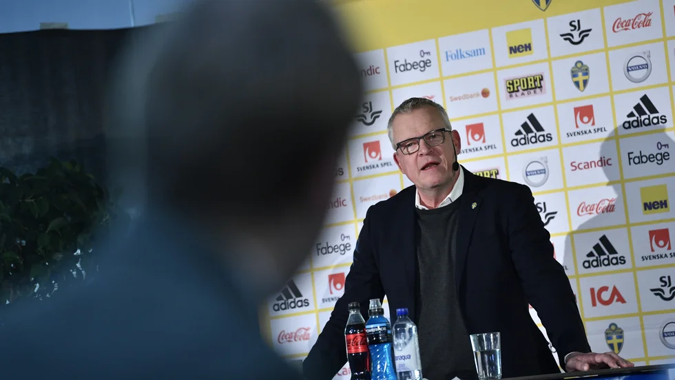 Förbundskaptenen Janne Andersson.