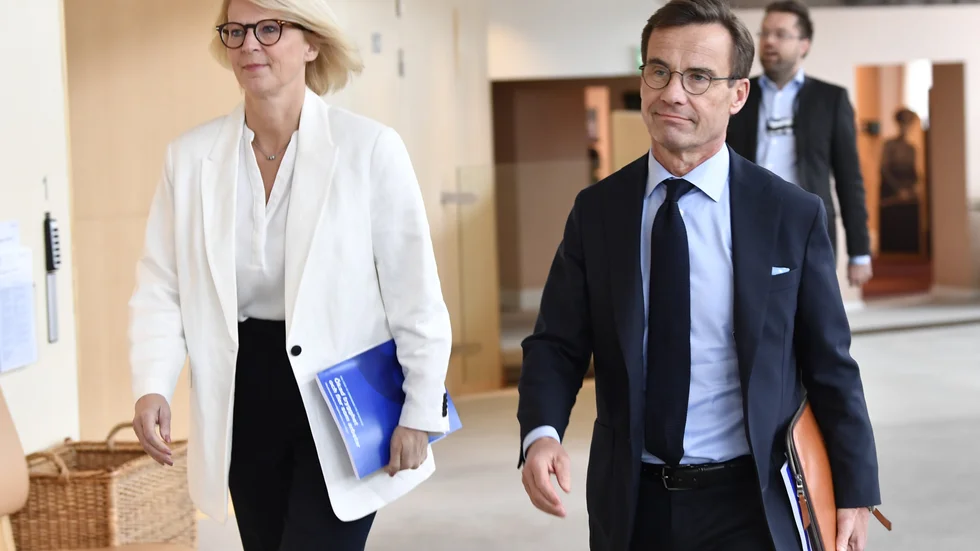 Elisabeth Svantesson (M) och Ulf Kristersson (M) låter slagkraft gå före sanning.