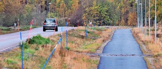 Hur länge dröjer nya cykelvägen till Norsjövallen?