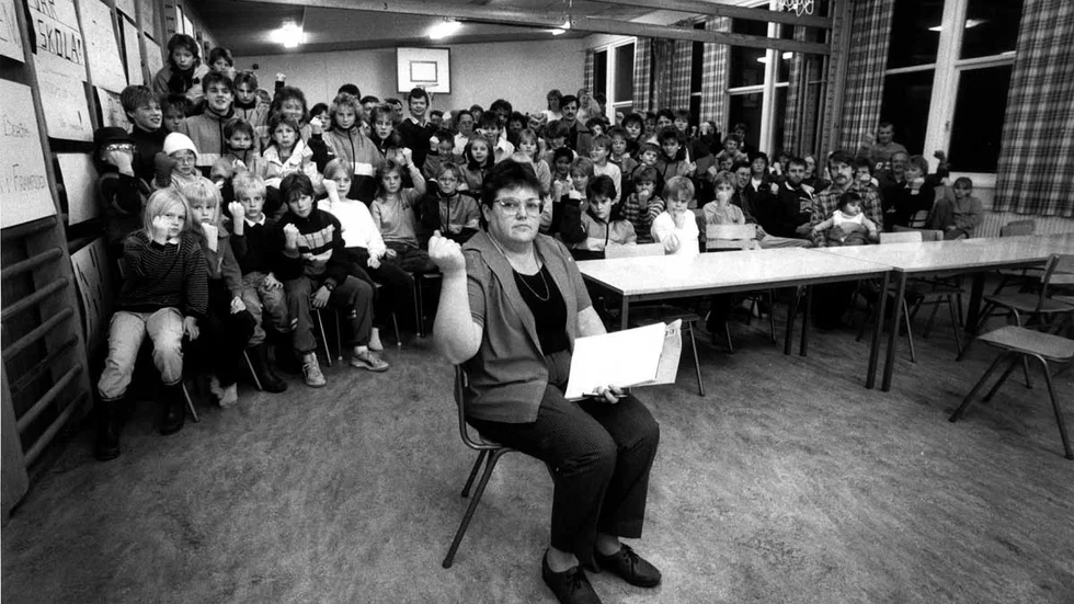 Skola, Protest, Lärare, Elever, Christina Thunell