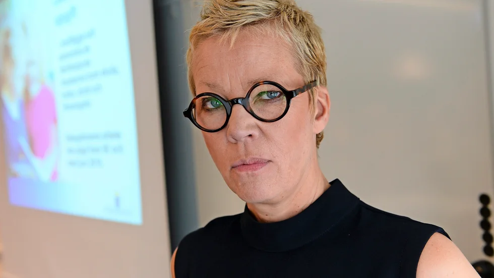 Läsfrämjande. Katti Hoflin, stadsbibliotekarie i Stockholm, blir ordförande för regeringens Läsdelegation. Foto: Fredrik Sandberg/TT.