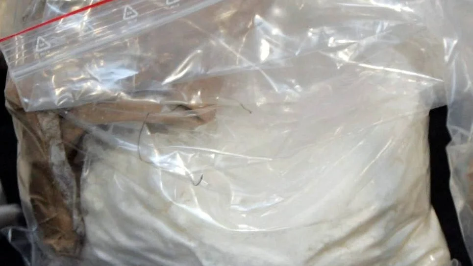Vad för slags narkotika det rör sig om i det här fallet är okänt. BIlden visar ett tillslag av amfetamin som polisen tidigare gjort.