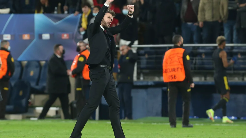 Manchester United tillfällige manager Michael Carrick kunde jubla över åttondelsfinalplatsen i Champions League.