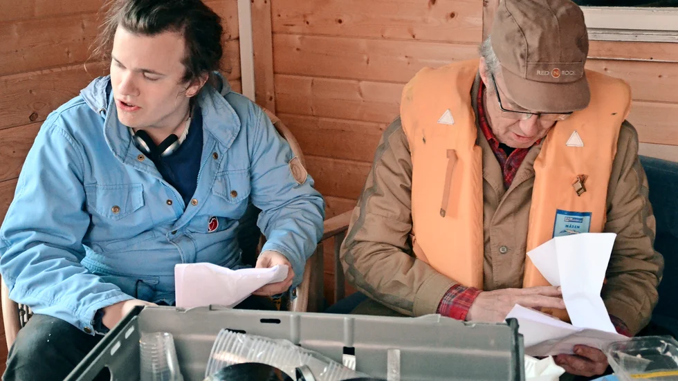Manus och regi. Lars Persson är författare och regissör. Foto: Britta Stenberg.