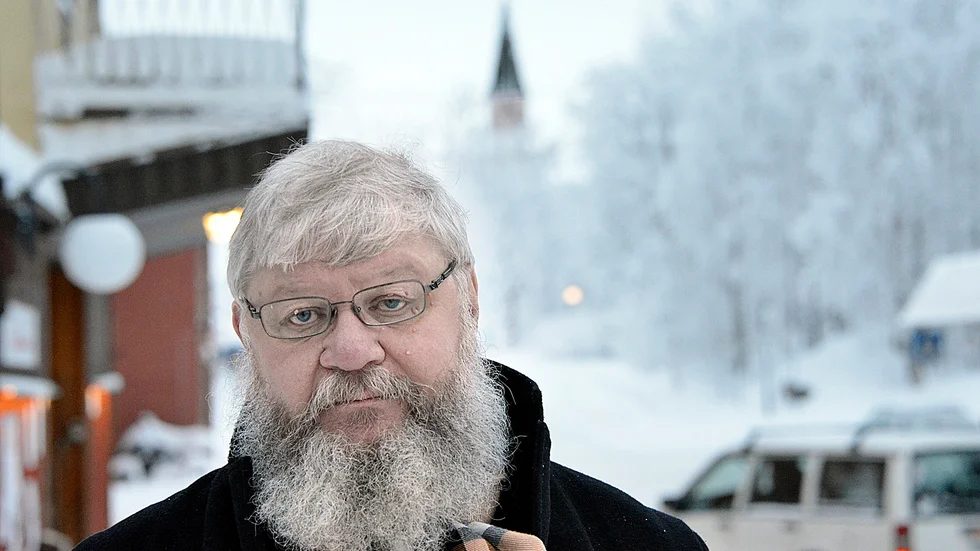 Att ta hand om flyktingar i Arjeplog är inget nytt, det gjorde man under kriget också. Anders Mattson tycker att det är viktigt att belysa historien och är därför med om att arrangera en temadag för mänsklighet och om rasism. Foto: BERTIL SUNDKVIST
