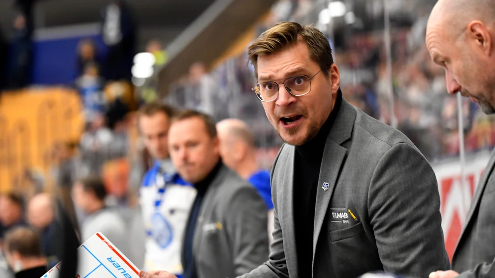 Björn Hellkvist var irriterad efter förlusten.