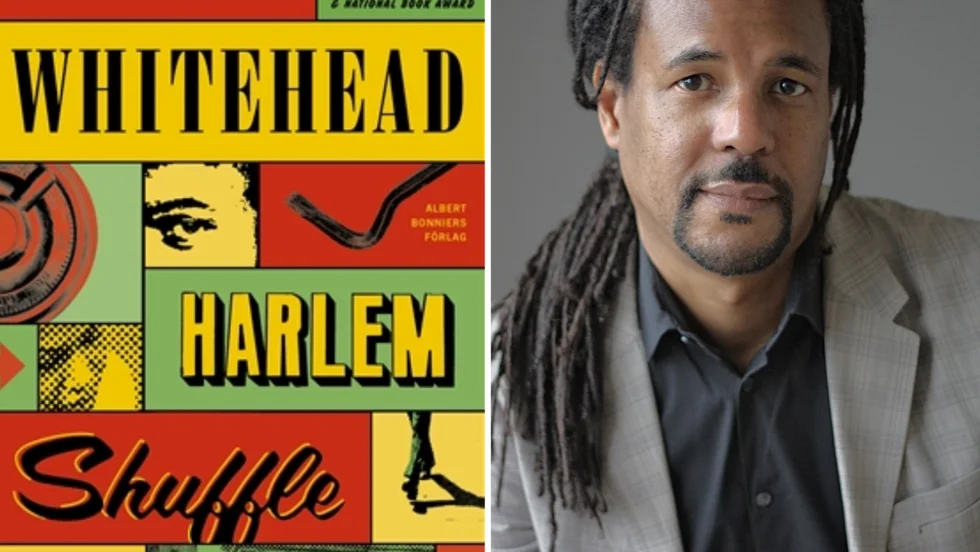 ”Harlem Shuffle”, skriven av Colson Whitehead, översatt av Eva Åsefeldt och utgiven av Albert Bonniers förlag.