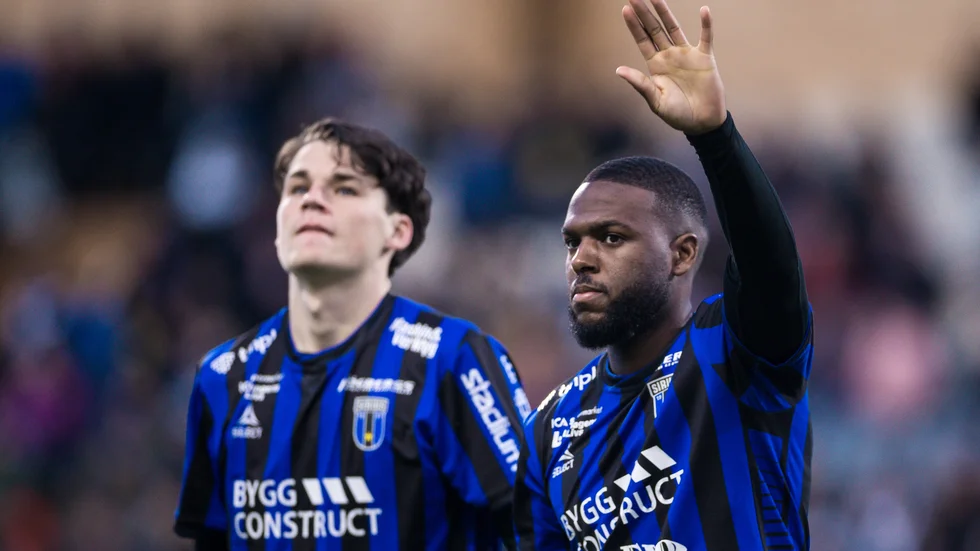 Christian Kouakou och Jamie Roche.