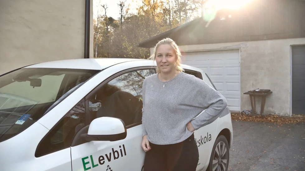 Sara Wigsten är trafiklärare i Visby.