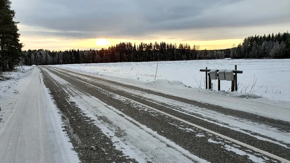 Denna läsarbild är tagen vid en promenad i Degerbäckens by. Kristina Hagberg har sänt in bilden.