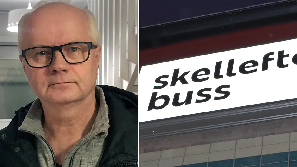 Roger Marklund, styrelseordförande, Skellefteå Buss. 