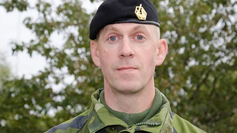 Jonny Lindfors, chef för I 19, beskriver måndagen som en av de värsta dagarna han upplevt. Arkivbild: Lena Leffler. 