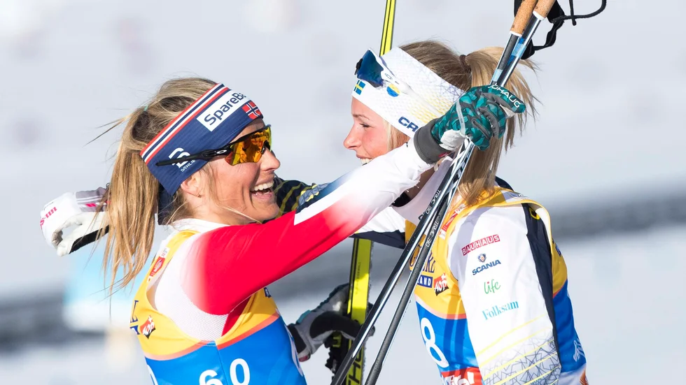Therese Johaug och Frida Karlsson lär stöta på varandra i stafetten.
