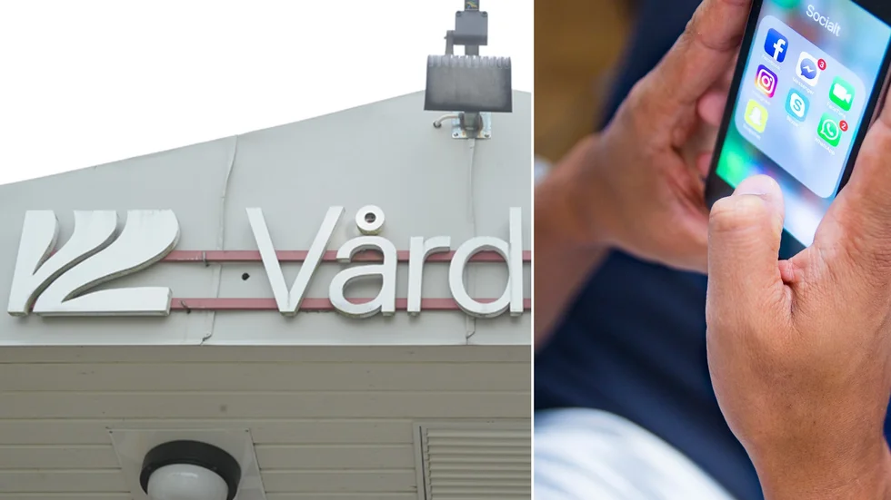 Felkopplat. Privatperson fick hälsocentralens meddelanden. 