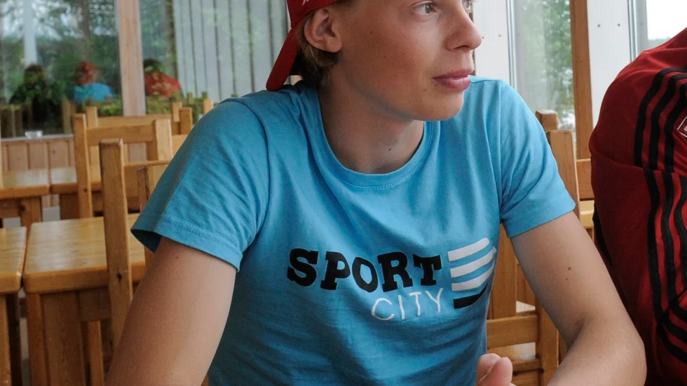 Alexander Öström slutade sexa i kanot-SM på K1 1 000 meter.