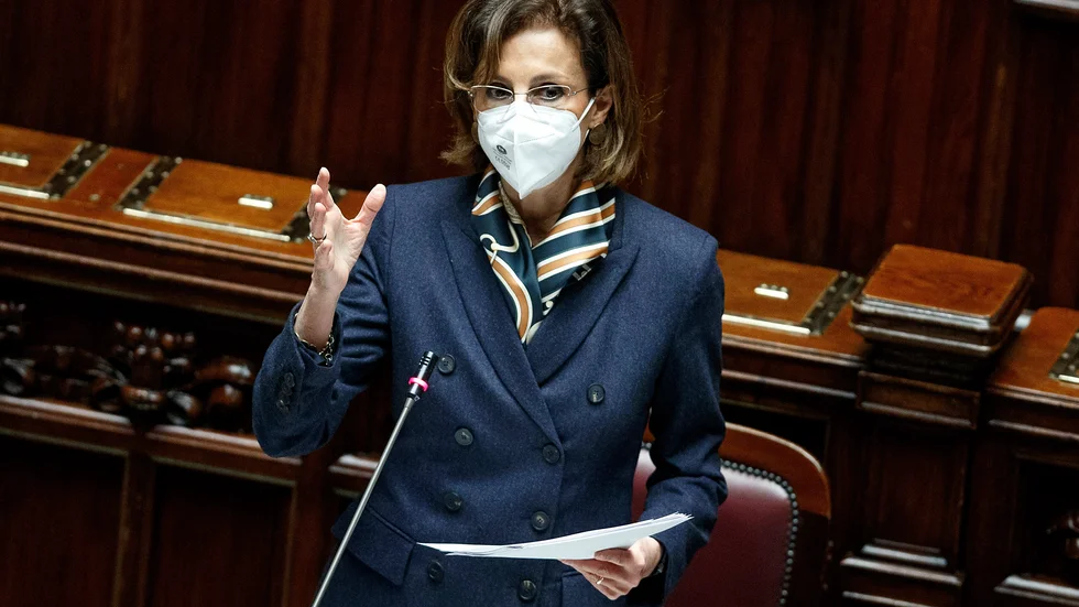 Italiens justitieminister Marta Cartabia är ytterligare ett namn som nämns i presidentdiskussionen.