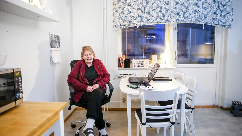 För ett år sedan startade Margit Nyström i Boden behandlingen mot den tarmcancer som drabbat henne. I dag är hon frisk men går på uppföljande kontroller i två år. 