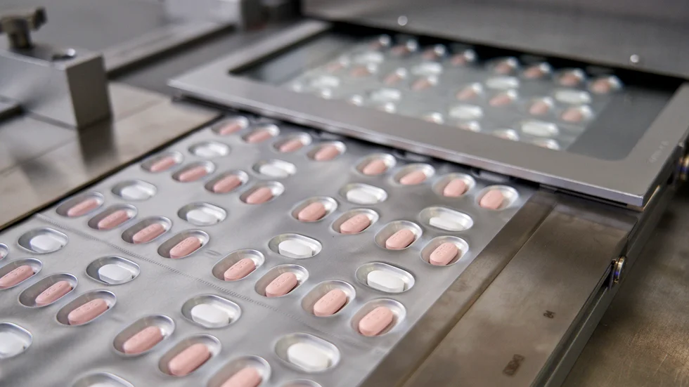 Pfizers tablett Paxlovid har godkänts av EMA. Arkivbild.
