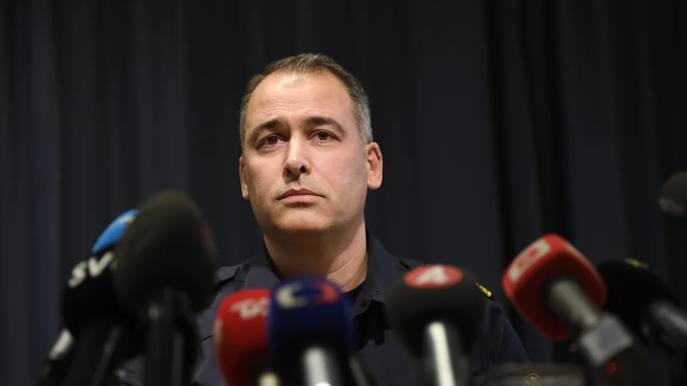 Jonas Hysing, nationell kommenderingschef på Polismyndigheten. Arkivbild.