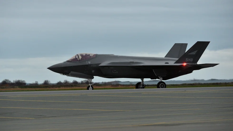 Här från Örland utgår F-35:orna när de ska öva med svenskarna från F21 i Luleå.