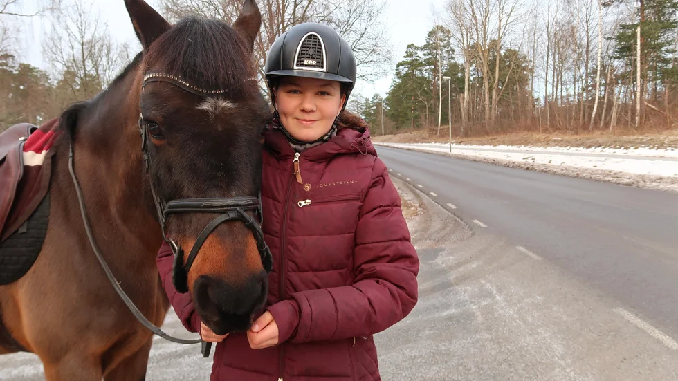 En av eleverna som lämnade in en motion är Isabell Lindved som läser naturvetenskapliga programmet på Västerviks gymnasium.