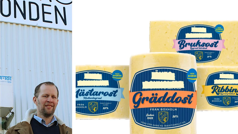 Anders Birgersson och Glada Bonden hoppas få rätt till namnet "Boxholms".