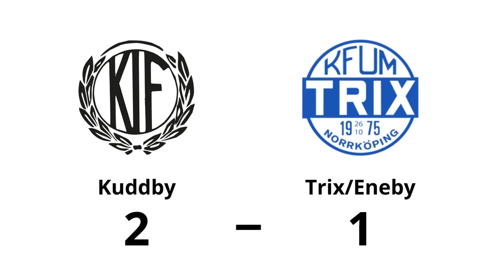 Kuddby IF vann mot Trix/Eneby