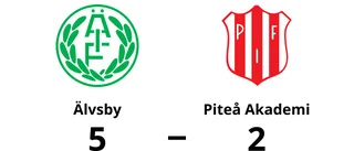 Älvsby toppar tabellen efter seger