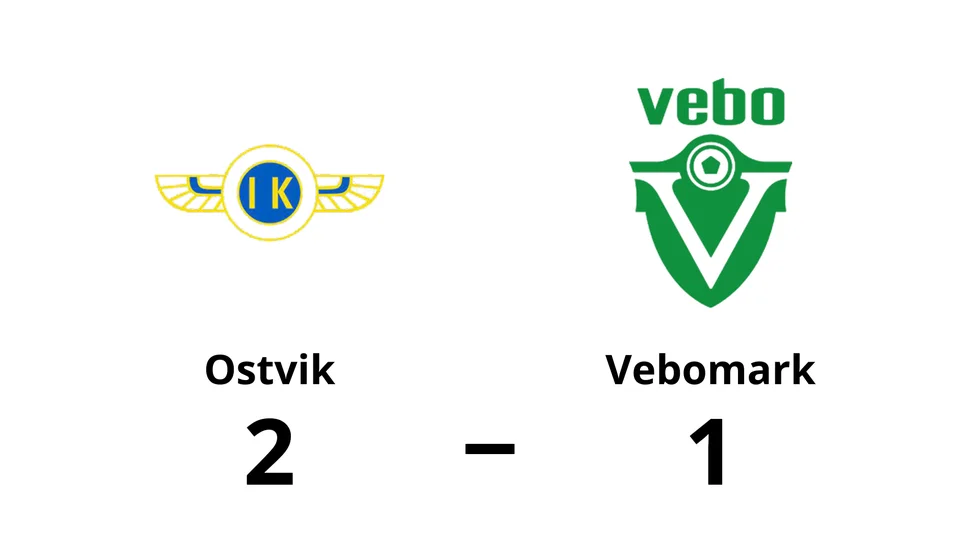 Ostvik IK/DIF vann mot Vebomarks IF