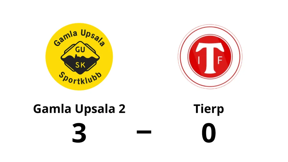 Gamla Upsala SK 2 vann mot Tierps IF