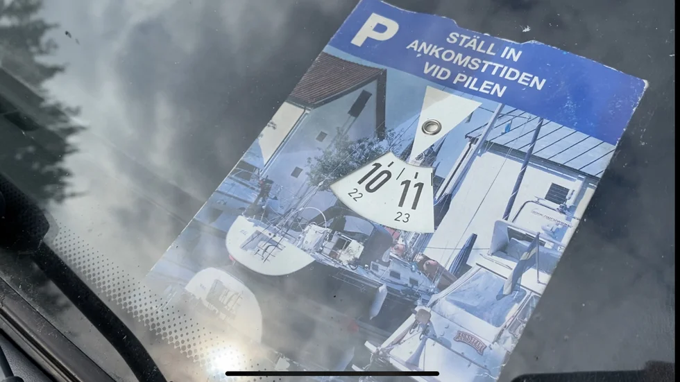 I Nyköping finns det idag inga parkeringsplatser där man kan använda P-skiva. 