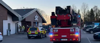 Städning utlöste brandlarm    