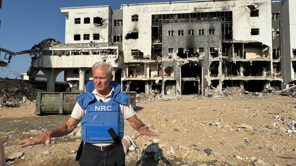 Jan Egeland i Gaza.