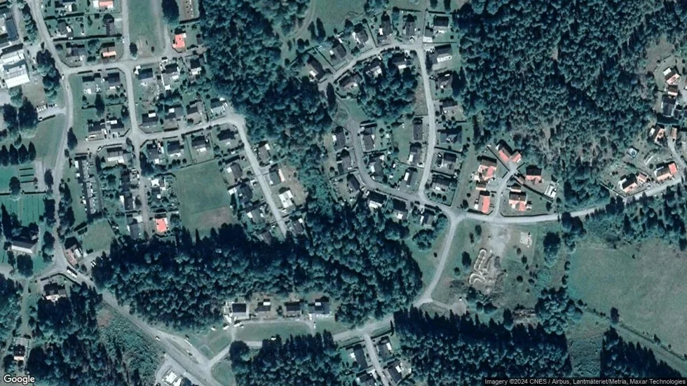 Området kring Vargstigen 7