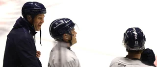 Karlsson ledde sin första LHC-träning – vi var där