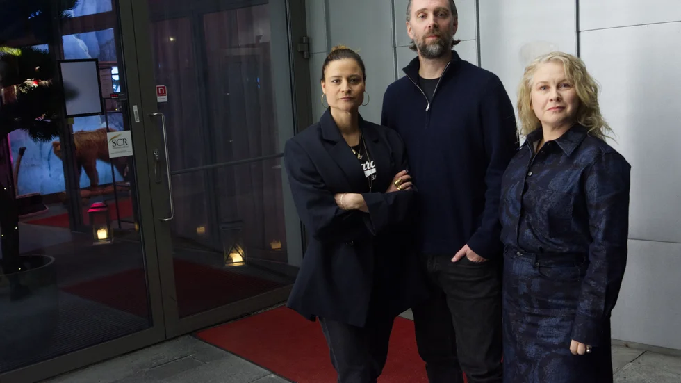 TV4:s stora satsning "Vargasommar" har premiär på juldagen men i onsdags kväll fick speciellt utvalda norrbottningarna se den. Josefine Tengblad, Jesper Granslandt och Eva Melander var på plats.