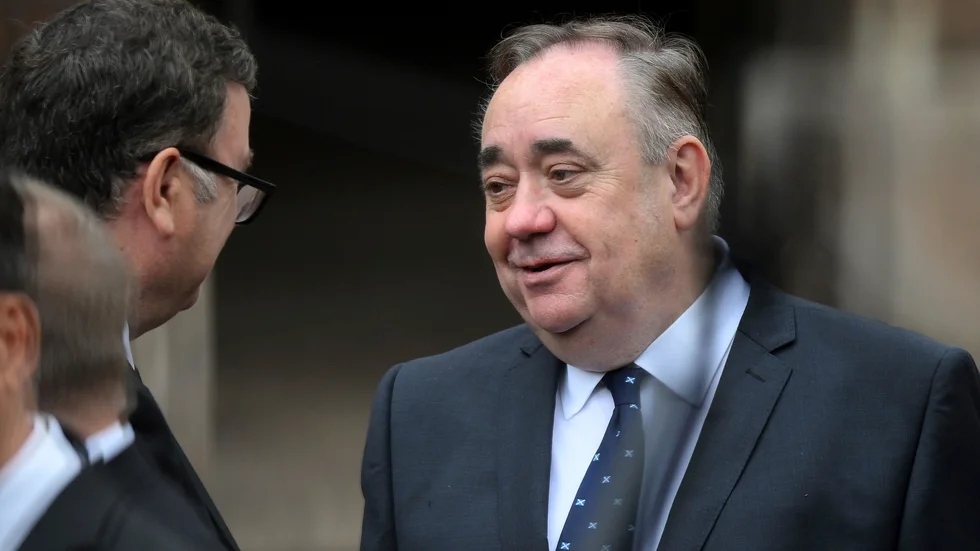 Skottlands tidigare försteminister Alex Salmond har dött. Arkivbild.
