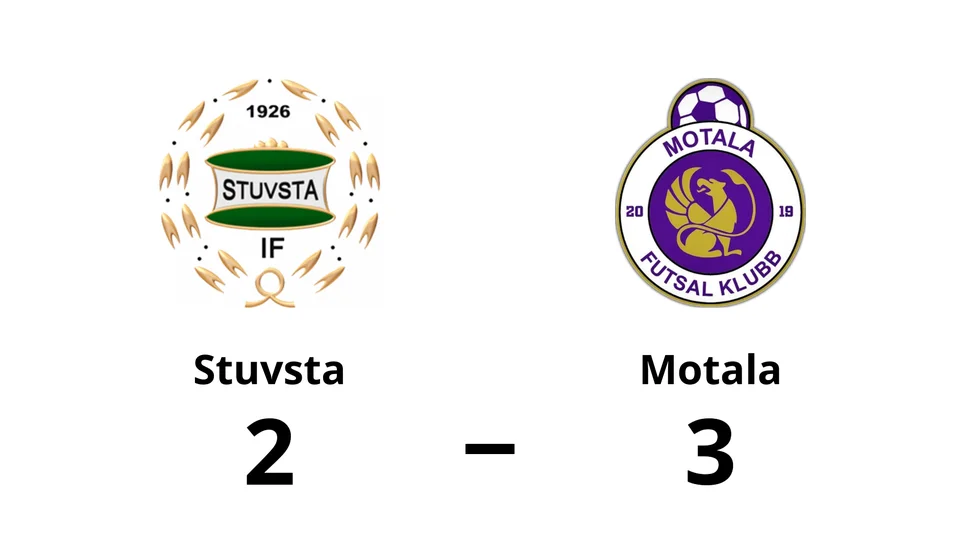 Stuvsta IF Dam förlorade mot Motala Futsalklubb