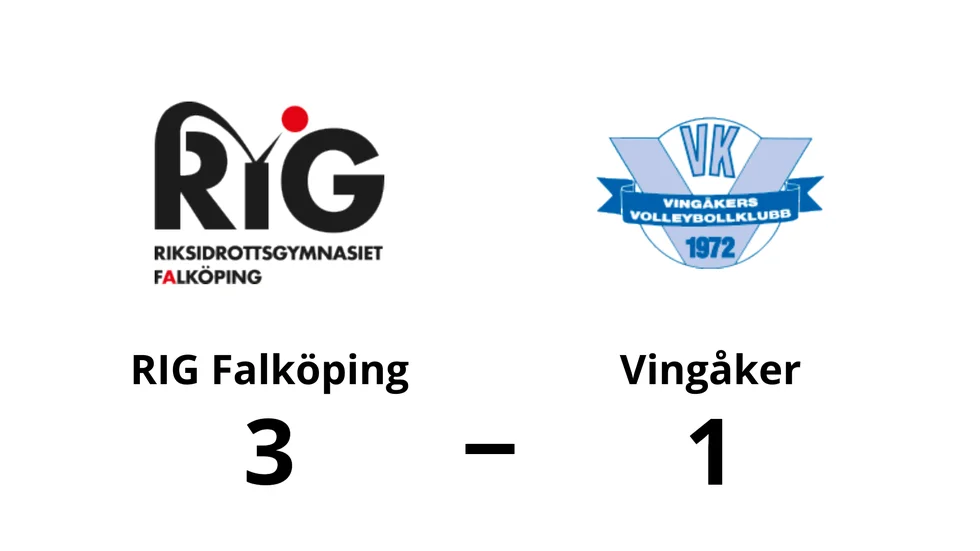 RIG Falköping vann mot Vingåker