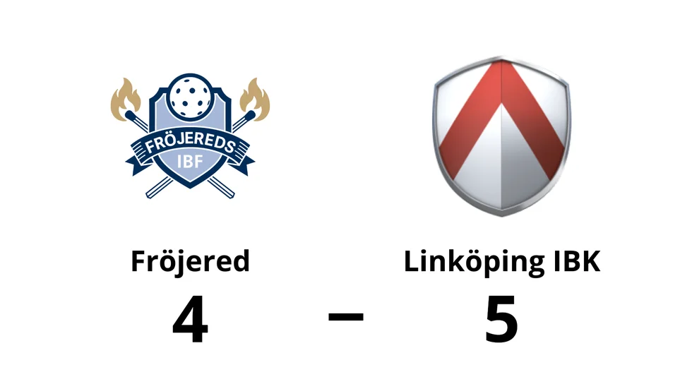 Fröjered förlorade mot Linköping IBK